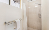 Clean, modern bathrooms for your comfort