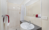 A large, modern bathroom in our Standard Double room